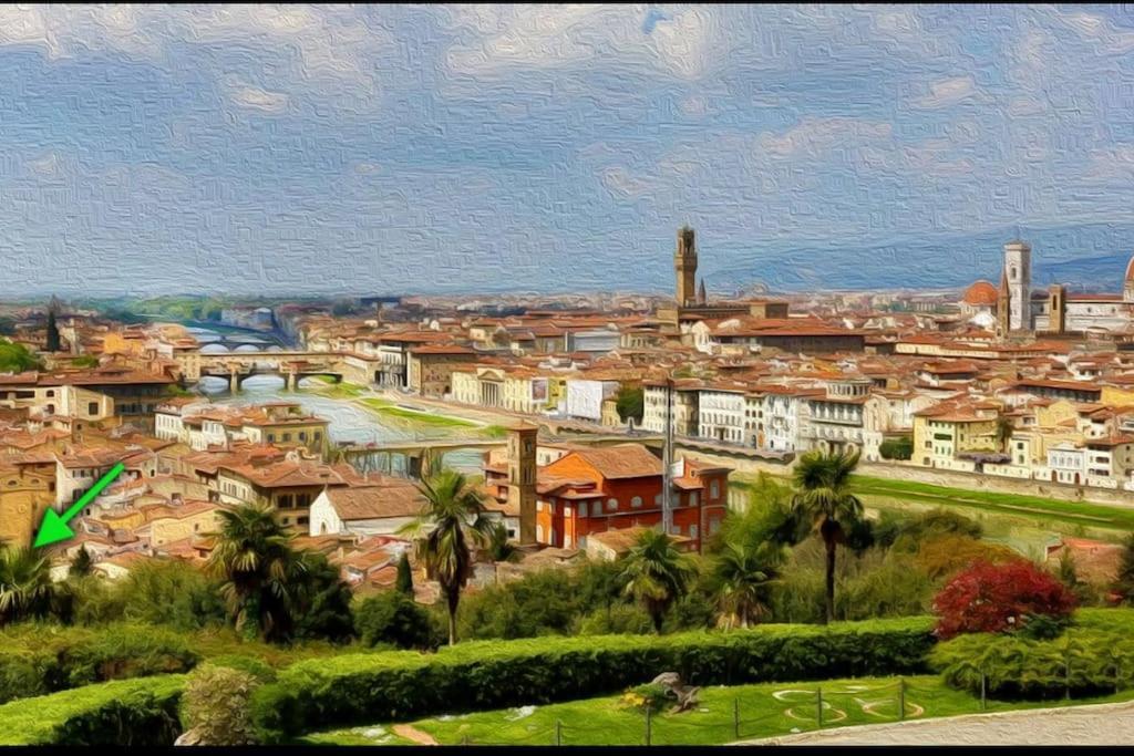 Monica Appartamento Con Giardino Al Ponte Vecchio Florencja Zewnętrze zdjęcie