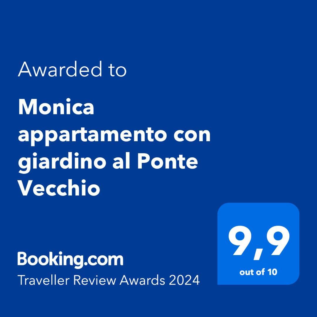 Monica Appartamento Con Giardino Al Ponte Vecchio Florencja Zewnętrze zdjęcie